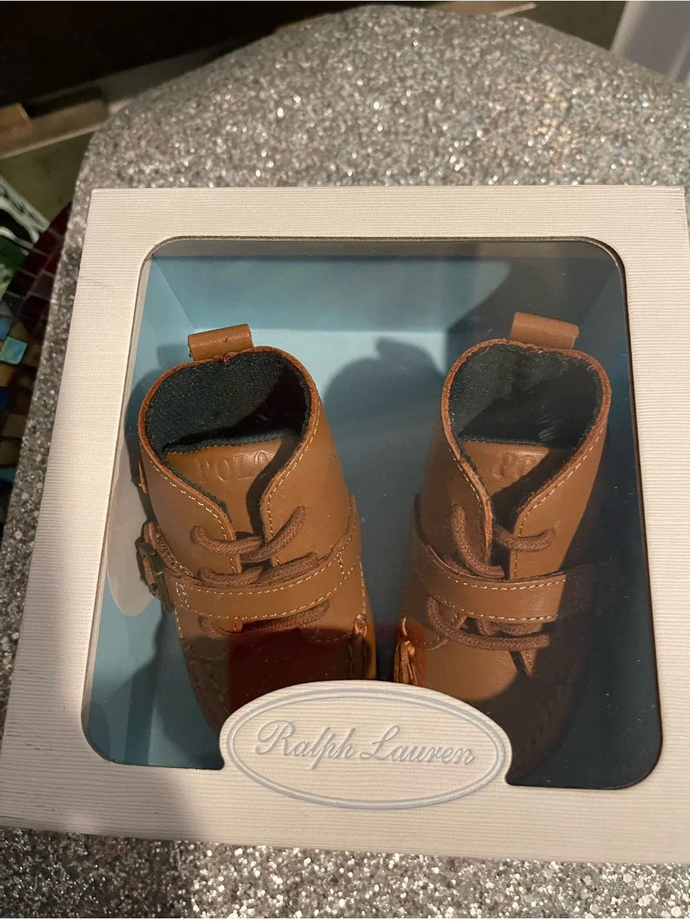 Ralph Lauren baby shoes NEW